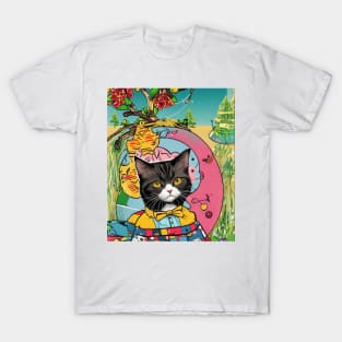 Artist cat T-Shirt